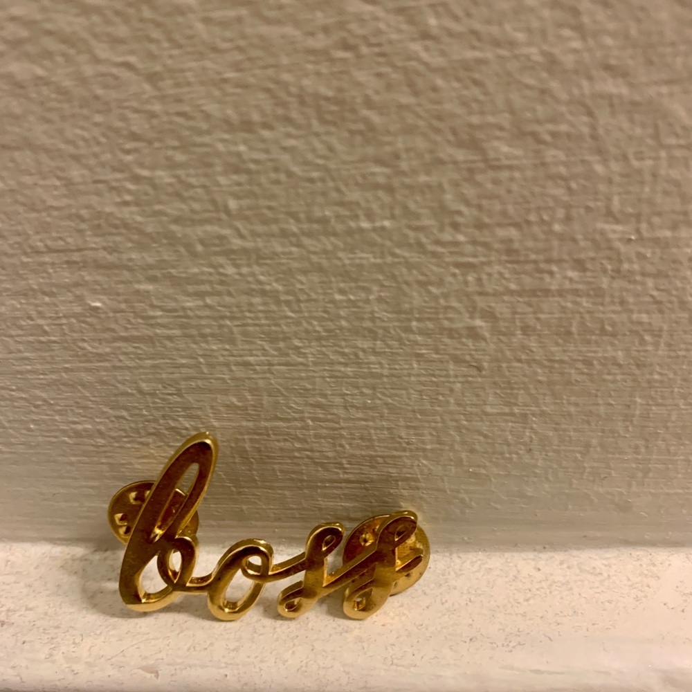 Gold Boss Pin